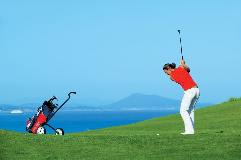Franska och golf Biarritz Photo Pascal LE DOARE