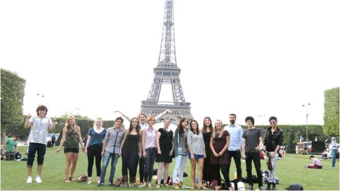 arbeta i Paris - Eiffeltornet
