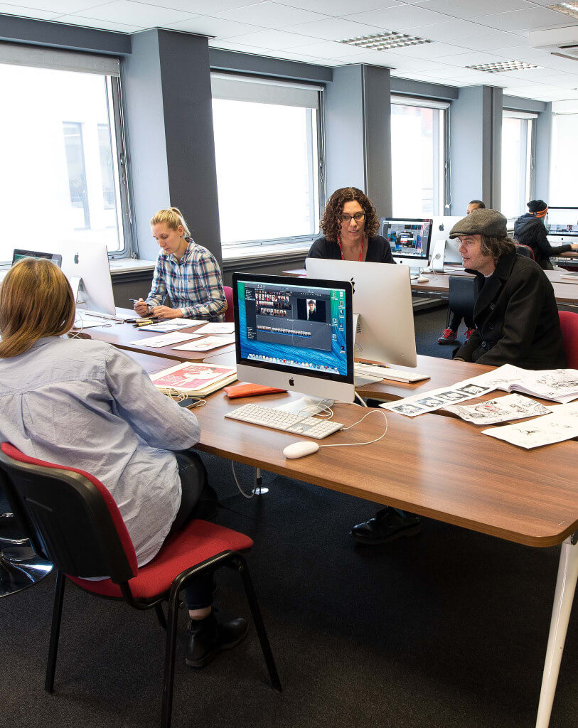 Studera digital graphic design på LCCA - Studenter
